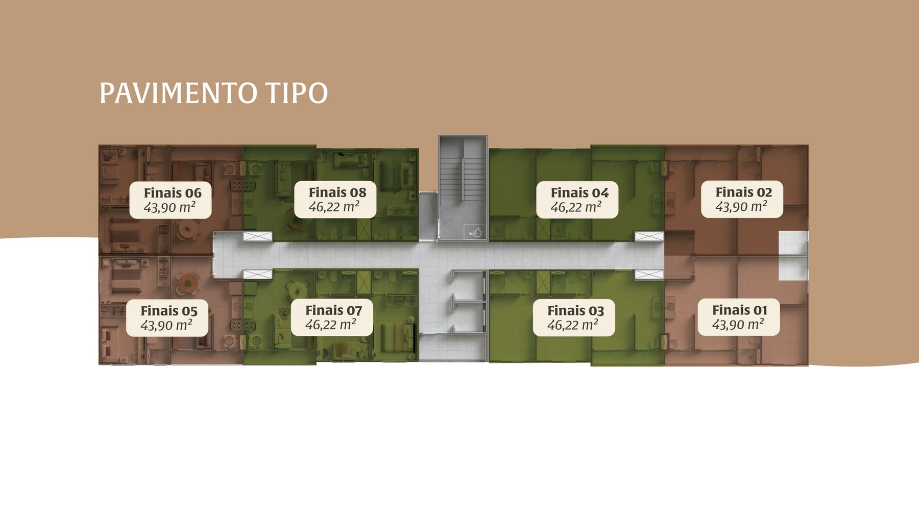 Pavimento tipo — Terra Montenegro